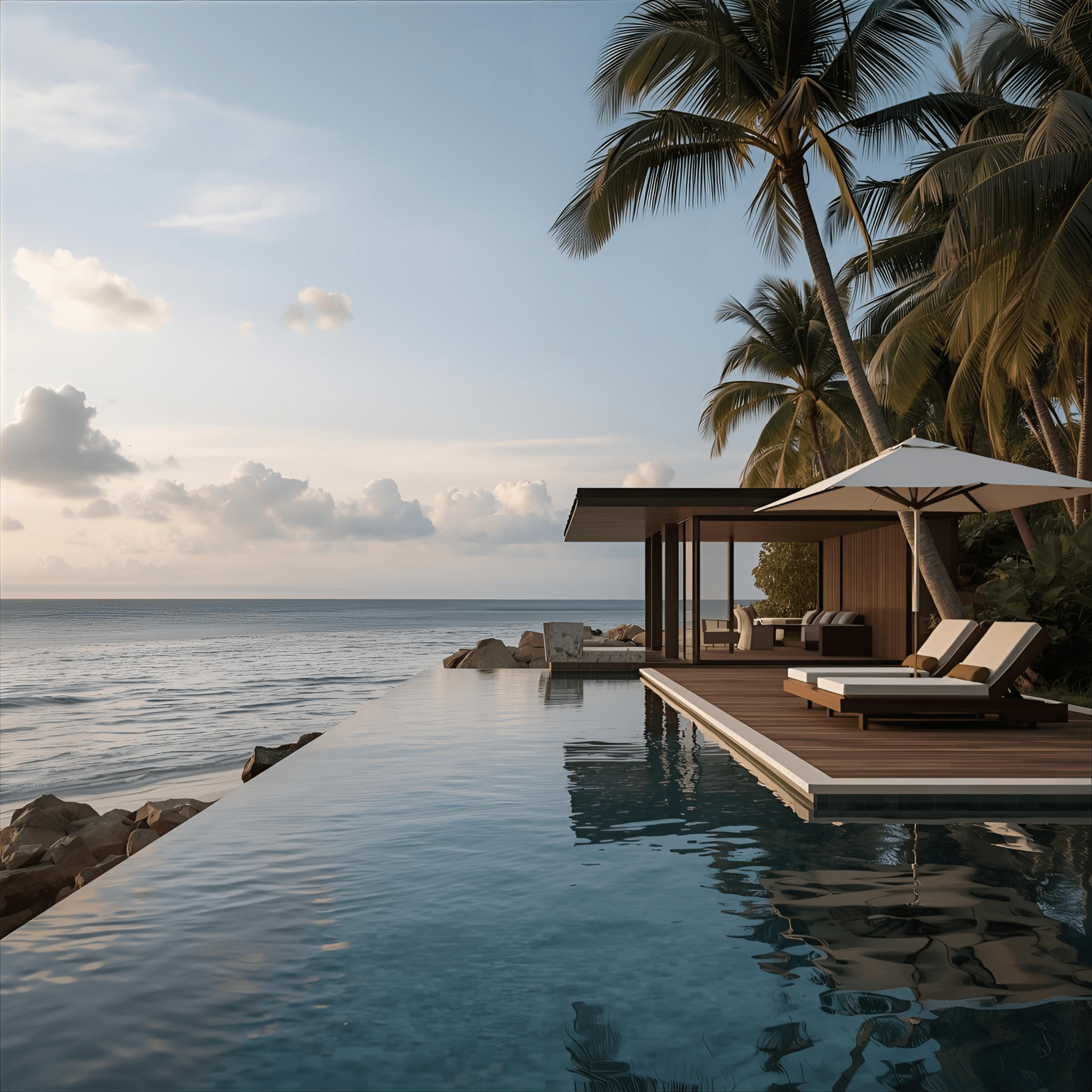 Luxury wellness retreat experience with precision diagnostics, cellular therapies, and personalized regenerative medicine protocols